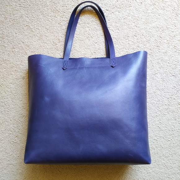Madewell Suede Stripe Transport Leather Tote

NWT - Picture 5 of 9